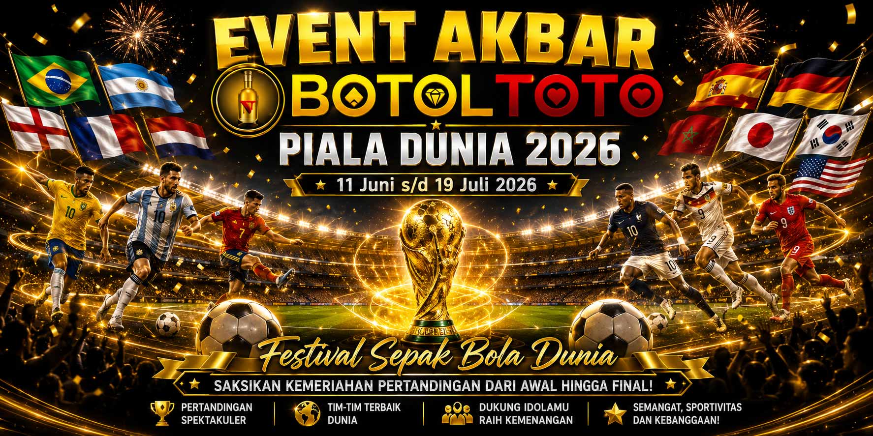 Botoltoto Bandar Piala Dunia